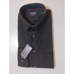 Chemise manches longues noir