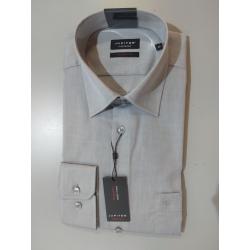 Chemise manches longues gris moyen