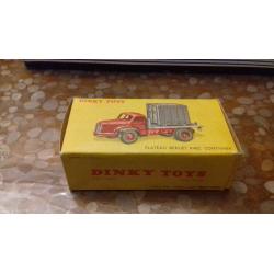 DINKY TOYS BERLIET PORTE COTAINER réf 43B