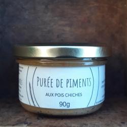 Purée de piments aux pois chiches