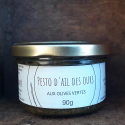 Pesto d'ail des ours aux olives vertes