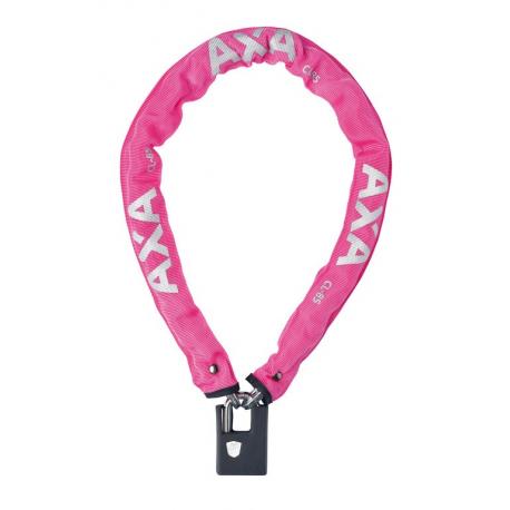 Antivol chaîne Axa clinch ch85 plus longueur 85cm, o 6,0mm, rose