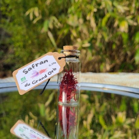 Fiole de Safran Bio