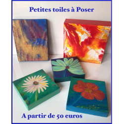 Petites toiles à poser