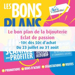 -10€ dès 50€ d'achat du 23 juillet au 31 août