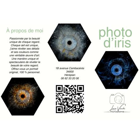 Photos d'iris 1 oeil - Pour soi ou à offrir