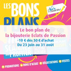 -10€ dès 50€ d'achat du 23 juillet au 31 août