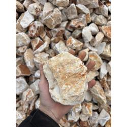 GALETS MARBRE BLANC 50 / 150