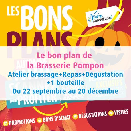 Atelier + repas + dégustation + 1 bouteille à 50€ au lieu de 140€ du 23 juillet au 31 août