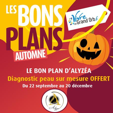 Diagnostique de peau sur mesure OFFERT du 22 septembre au 20 décembre ! Diagnostique de peau sur mesure OFFERT du 22 septembre au 20 décembre !
