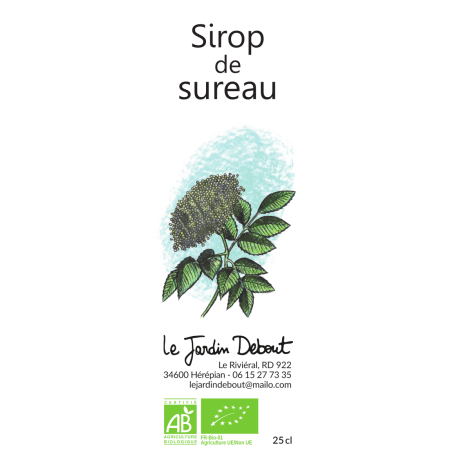 sirop sureau