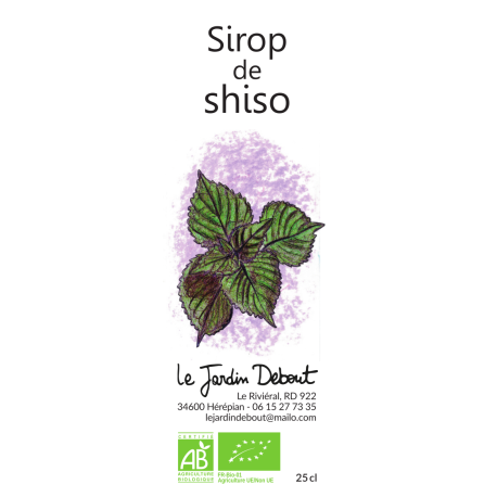 sirop shiso
