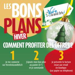 Le pack de 6 bouteilles de 33cl à 13€ au lieu de 15€ (uniquement en vente directe) du 22 décembre au 19 mars !