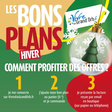 Le pack 6 bouteilles à 13€ au lieu de15€ du 22 décembre au 19 mars !