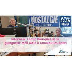 Interview : Carole Bousquet de la guinguette annuelle Méli-mélo à Lamalou-les-Bains