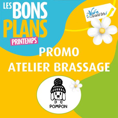 Atelier + repas + dégustation + 1 bouteille à 50€ au lieu de 140€ du 20 mars au 20 juin.