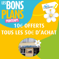 -20% en caisse dès 3 articles achetés du 22 décembre au 19 mars