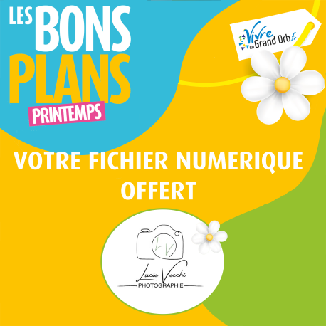 Pour toute séance de photo d'iris réalisée, votre fichier numérique offert ! Du 20 mars au 20 juin.