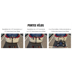Location Porte-Vélos (3 modèles)