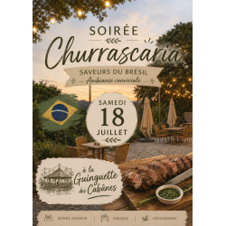 Soirée Churrascaria à la Guinguette!!! Le 18 Juillet 2026