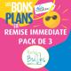 Le pack de 3 bouteilles de 33cl à 7€ au lieu de 8€ (en vente directe ou en ligne) du 21 juin au 21 septembre.