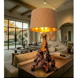 Luminaires en matériaux naturels