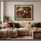 Objets décoratifs en matériaux naturels