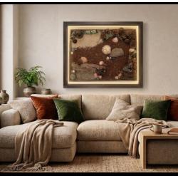 Objets décoratifs en matériaux naturels